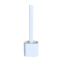 Brosse de toilette en silicone 1410B avec support Brosse de toilette Slim Flex